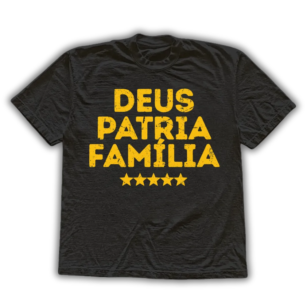 Deus Patria Família - Camiseta