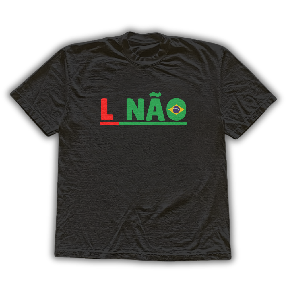 L não - Camiseta