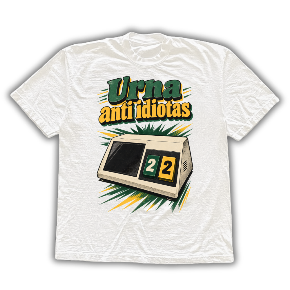 Urna anti idiotas - Camiseta