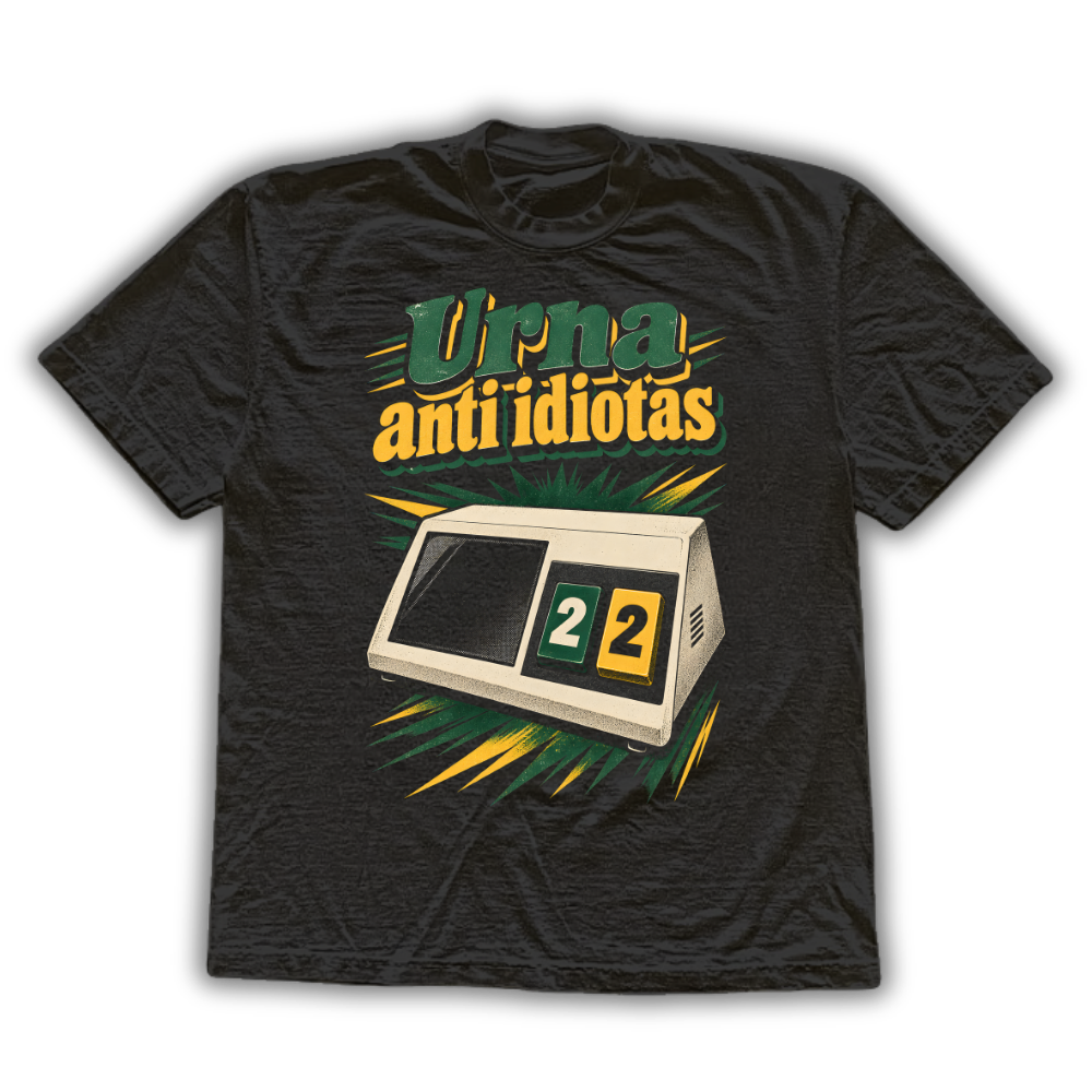 Urna anti idiotas - Camiseta