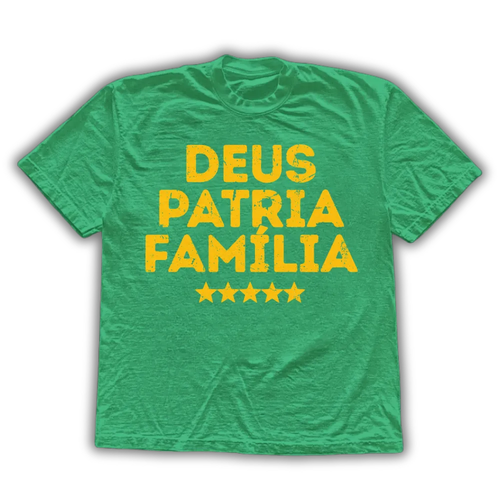 Deus Patria Família - Camiseta