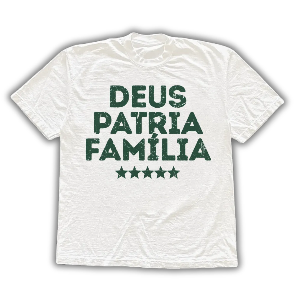 Deus Patria Família - Camiseta