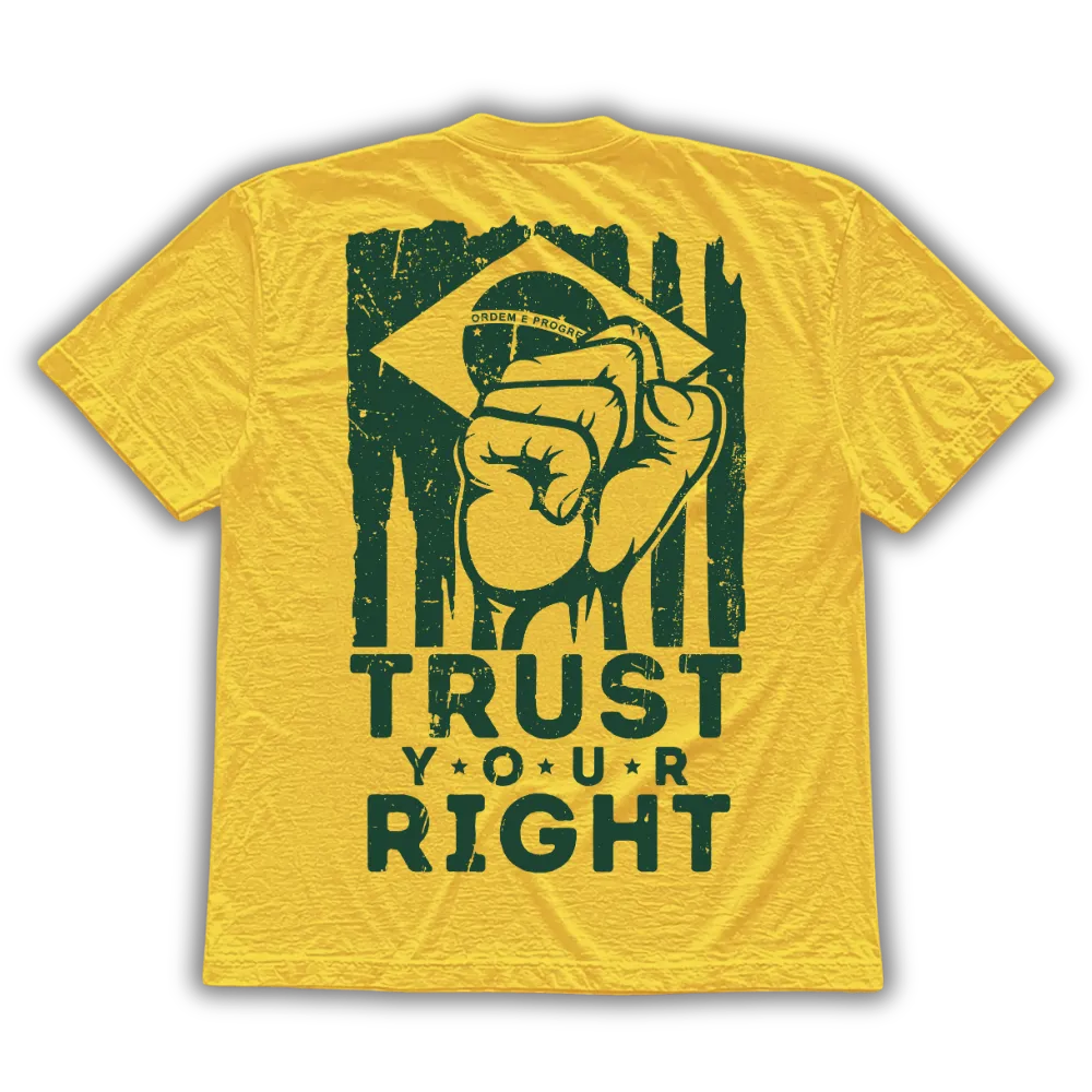 Confie na sua direita - Camiseta