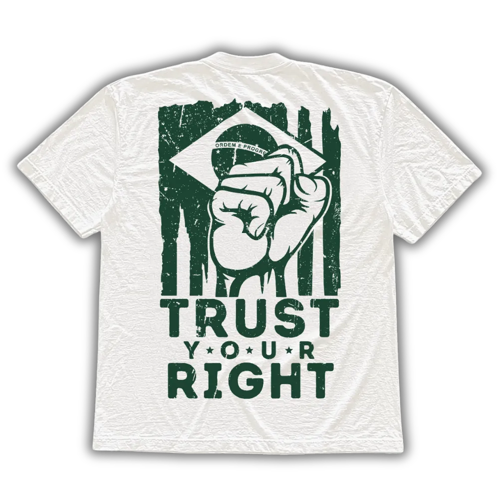 Confie na sua direita - Camiseta